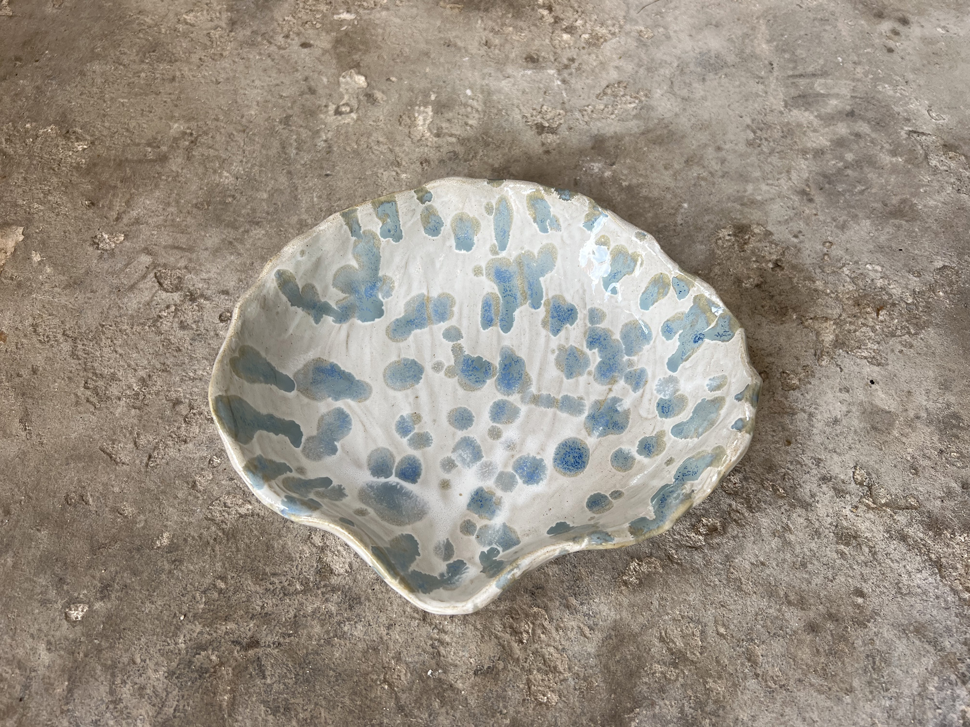 Seashell tray by atelier Desirée