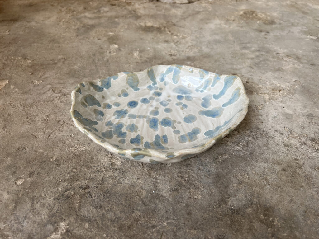 Seashell tray by atelier Desirée