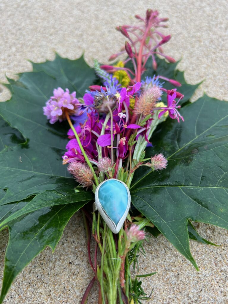 larimar silverring